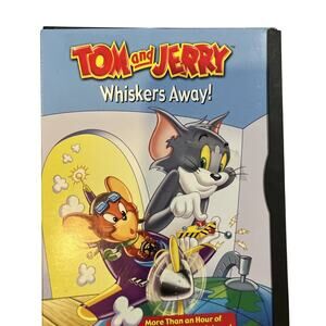 Tom and Jerry: Whiskers Away! (10 Cartoons) (DVD) Tested.